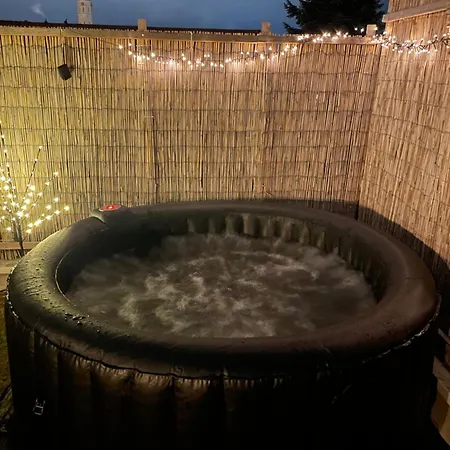 Stylisches Mit Dachterrasse Und Whirlpool 公寓 格斯特霍芬