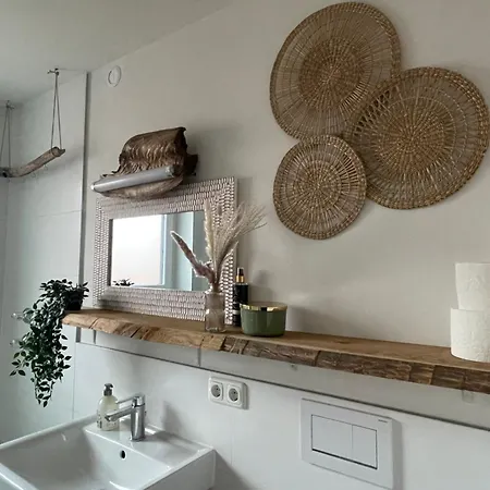 Stylisches Mit Dachterrasse Und Whirlpool 公寓 格斯特霍芬